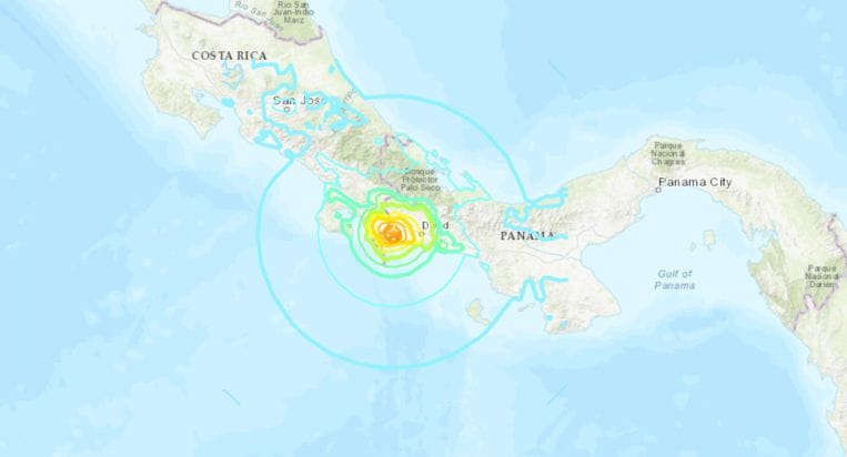 Sismo Chiriqui
