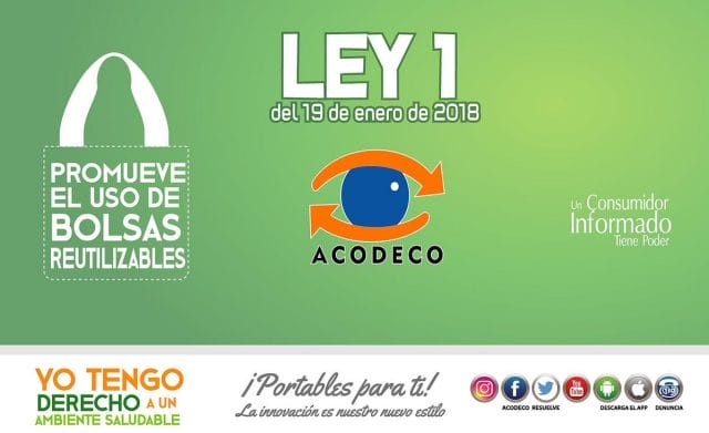 Ley 1 No Bolsas Plasticas